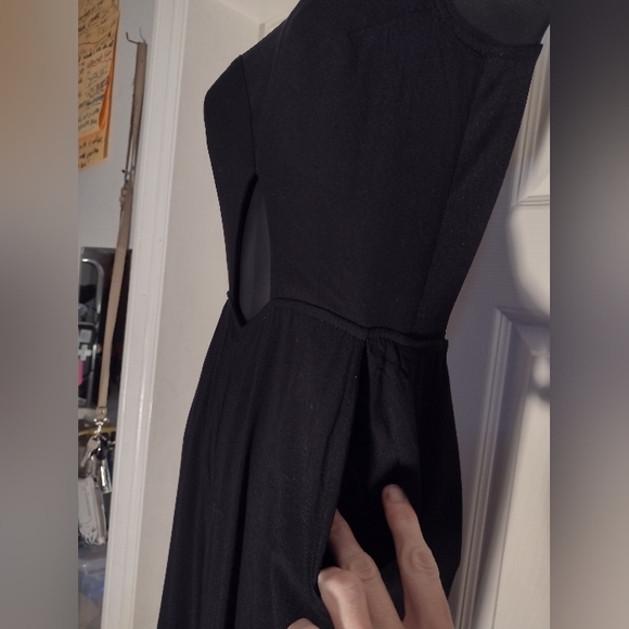 Nasty Gal Black Cocktail Jumpsuit, XS - Picture 8 of 8